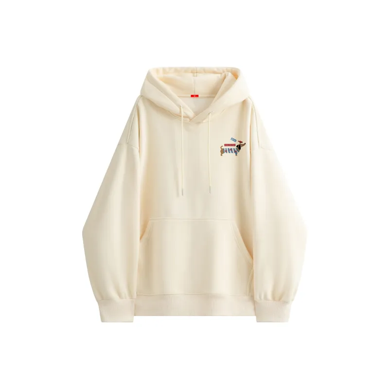 MIIOW Trend Party Series Sweatshirt Unisex Black-5