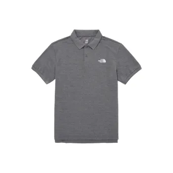 THE NORTH FACE ALL DAY CLASSIC Polo Shirt Men Heather Gray