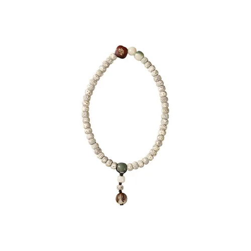 Red All Year Round Star Moon Bodhi Seeds Bracelets Unisex