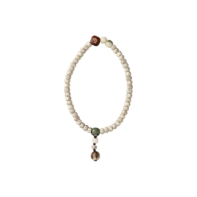 Red All Year Round Star Moon Bodhi Seeds Bracelets Unisex-0