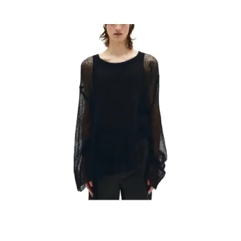 Ann Demeulemeester SS25 Sweater Unisex Black