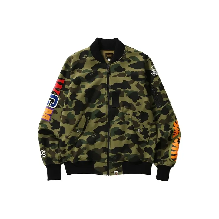 Bape Windstopper 1st Camo Shark Sweat Ma 1 Ma 1-0