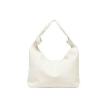 Three Blessings PU Crossbody Bag, Shoulder Bag Medium Size Women's Premium White/Pink/Spring Green/Black/Brown