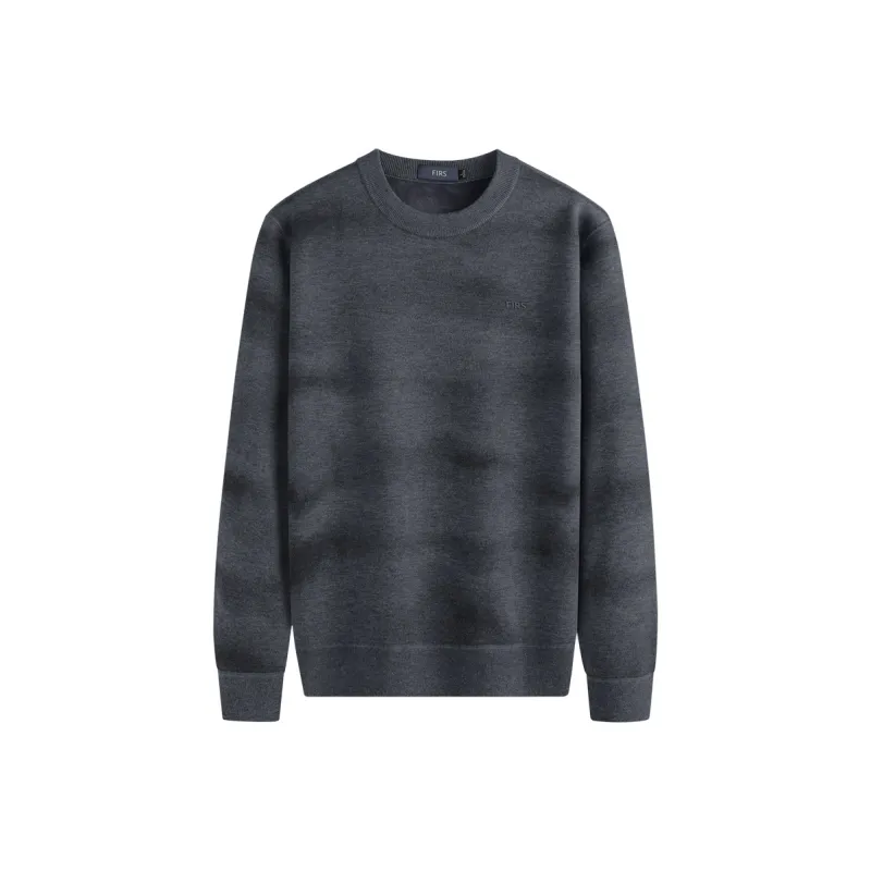 FIRS Sweater Men's New Medium Gray-0