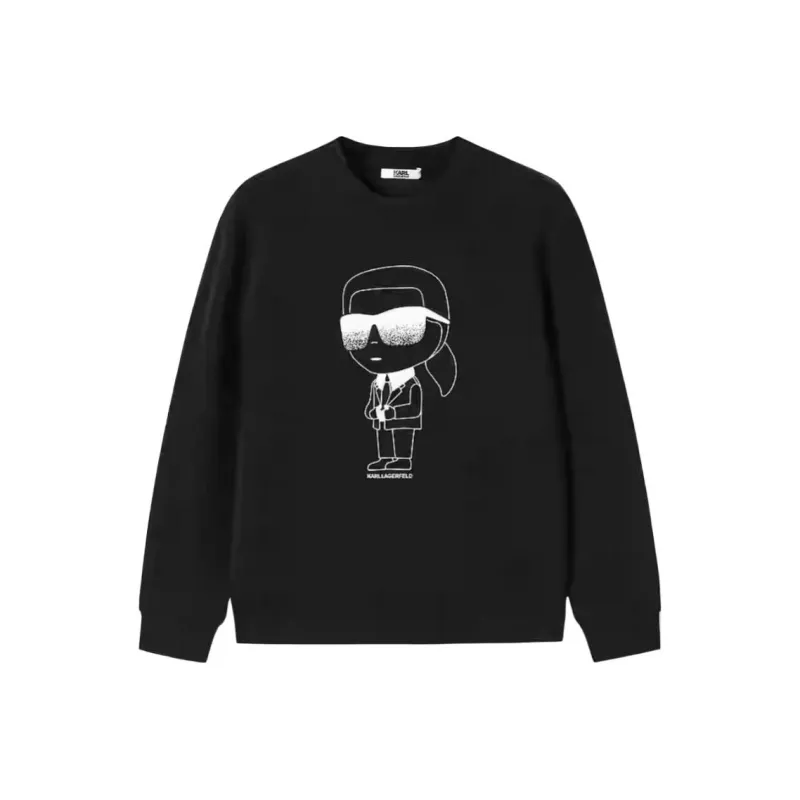 KARL LAGERFELD FW24 Sweatshirt Men's Black-0
