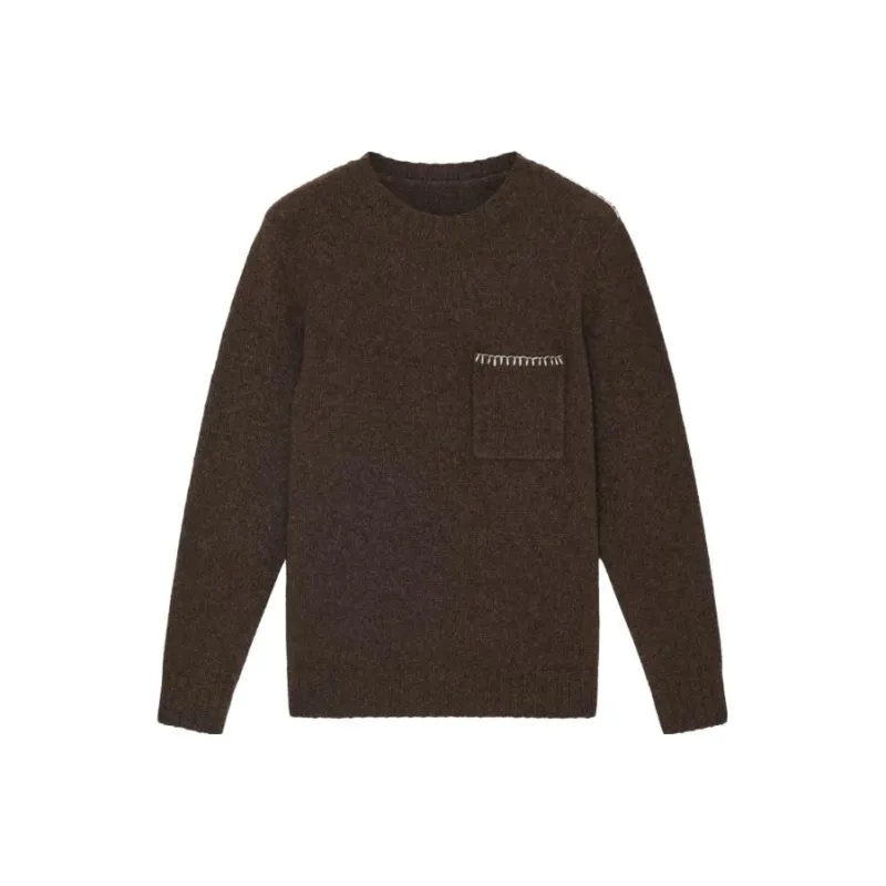 ICICLE Knitwear Men's Yak Velvet Camel Color-0
