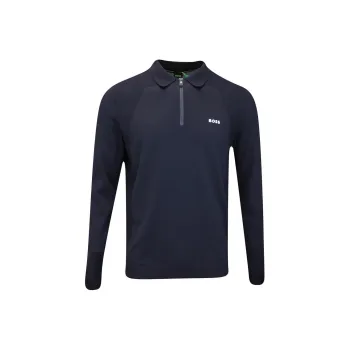 HUGO BOSS Half Zip Knit Jumper