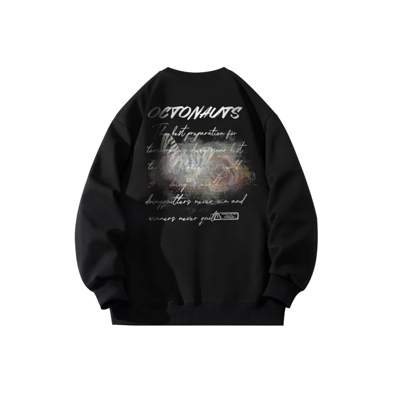 Small Columns Under The Sea Sweatshirt Unisex-0
