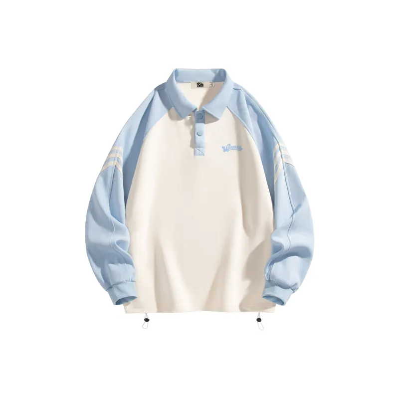 TALKING TOM Polo Collar Sweatshirt Unisex-9
