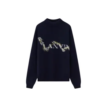 Lanvin Cny Mohair Mock Neck