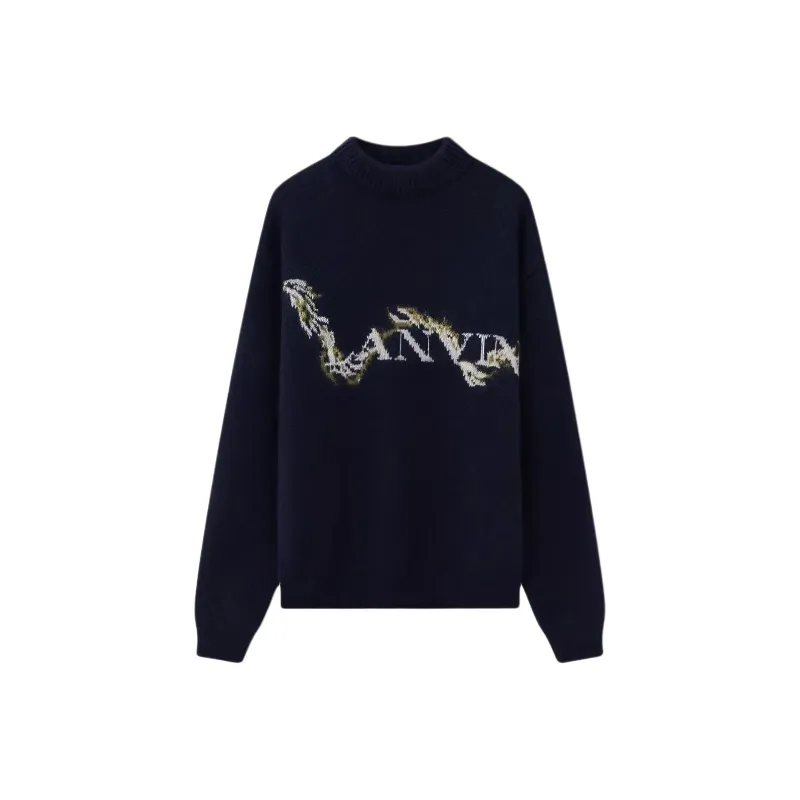 Lanvin Cny Mohair Mock Neck-0