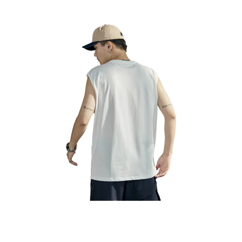 Tonlion Tank Tops Men White-0