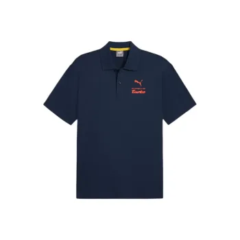 PUMA Porsche Legacy Collection ESS FW24 Polo Shirt Men's Marine Blue