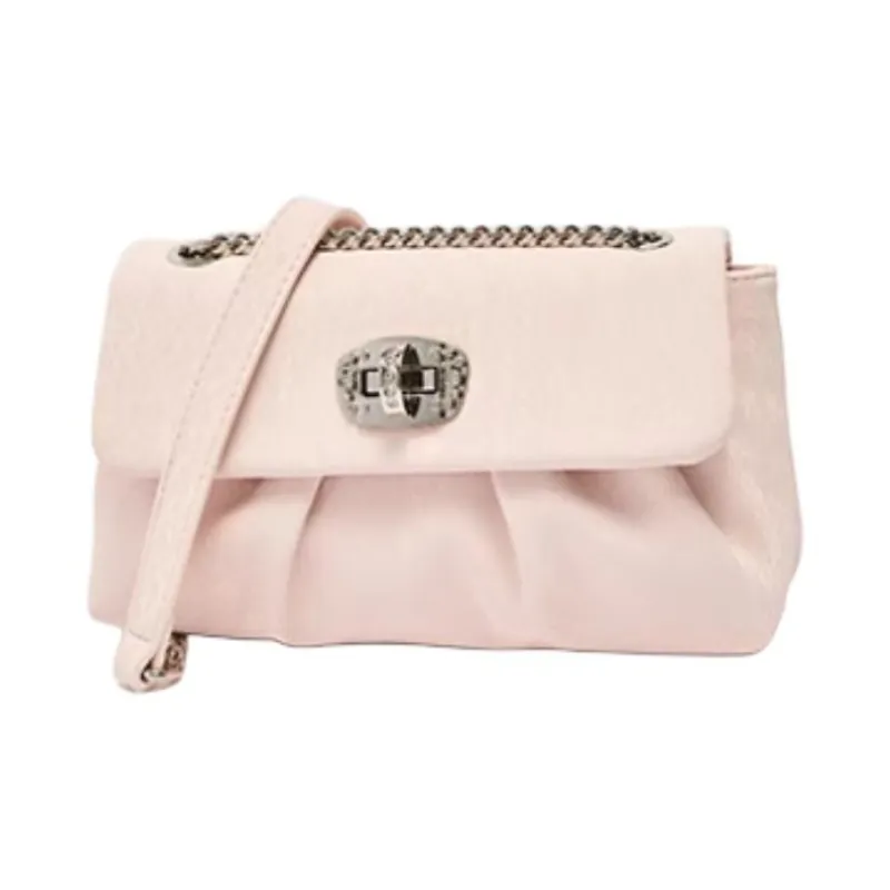 Three Blessings PU Shoulder Bag Medium Size Women's Multicolor-5