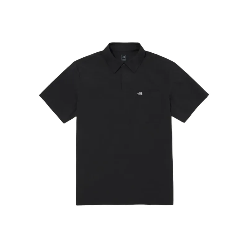 THE NORTH FACE M'S ALL ROUND EX S/S Polo Shirt Men's Black-0