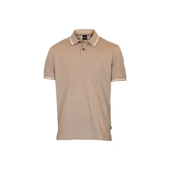 HUGO BOSS Polo Shirts Men Beige