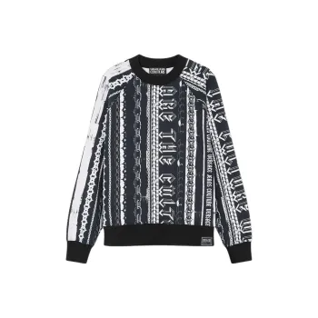 VERSACE JEANS COUTURE SS24 Knitwear Men's Black