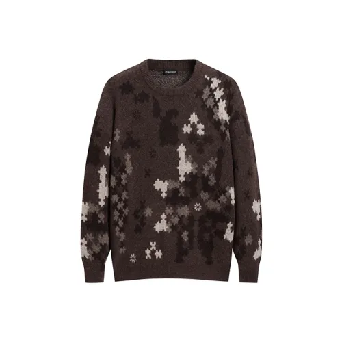 PEACEBIRD MEN Sweater Unisex Brown