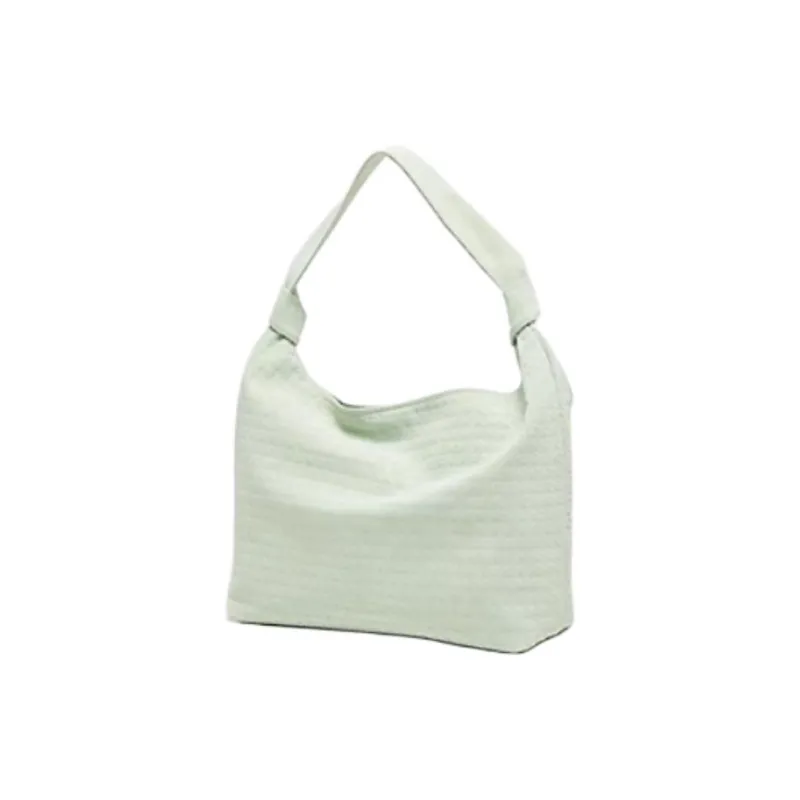 Three Blessings PU Crossbody Bag, Shoulder Bag Medium Size Women's Pure White/Pink/Spring Green/Black/Brown-13
