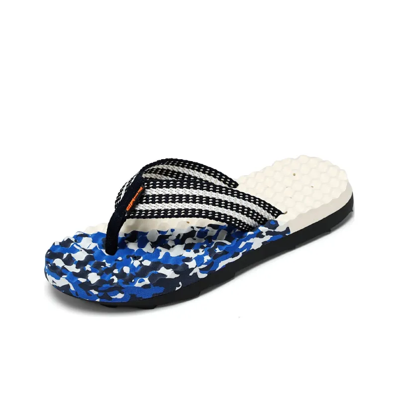 King Jinmai Rubber Sole Flip Flops Men's-10