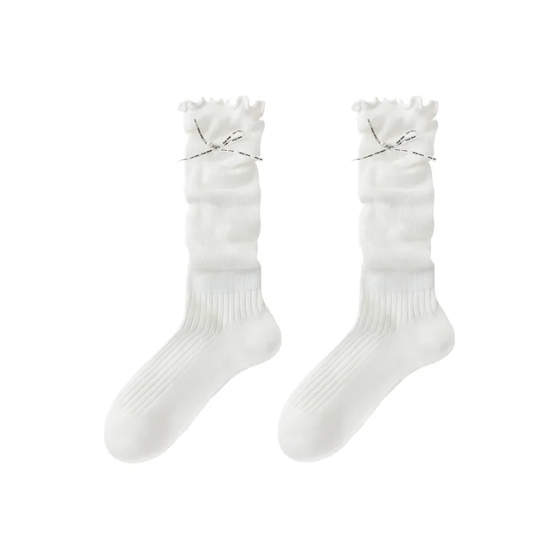 Temooues Mid Calf Socks Women's Combo Set-11