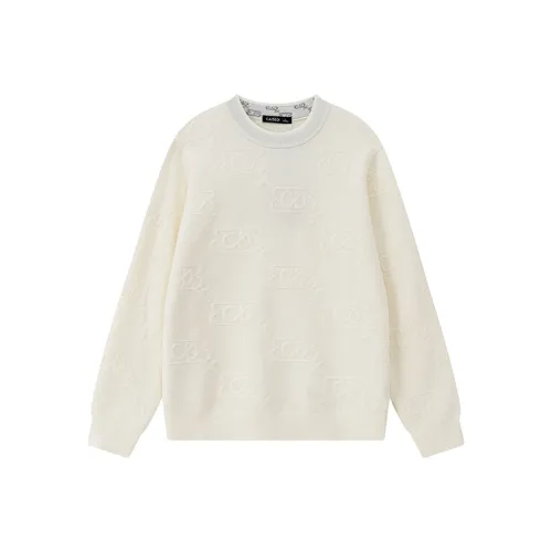 CAISEDI Sweaters Men White