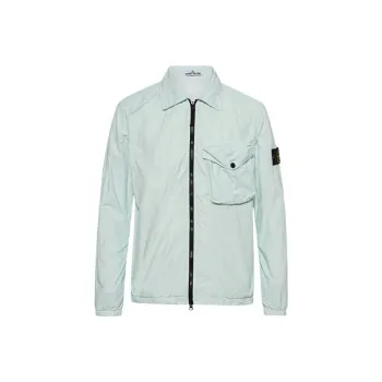 STONE ISLAND Jackets Men Mint Green