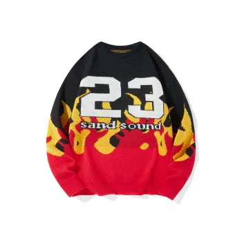 I.E Sweaters Unisex Red
