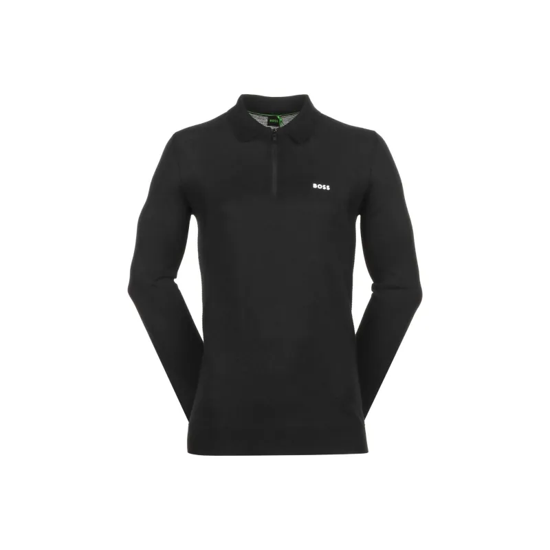 HUGO BOSS Rubberised logo Polo Shirt-0
