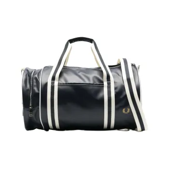 FRED PERRY Polyester Shoulder Bag, Crossbody Bag, Handbag Men's Marine Blue
