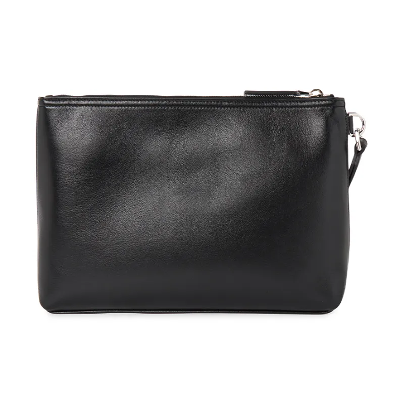 Givenchy Leather Clutch Men's Black-1