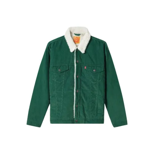 Levis Jackets Men Green