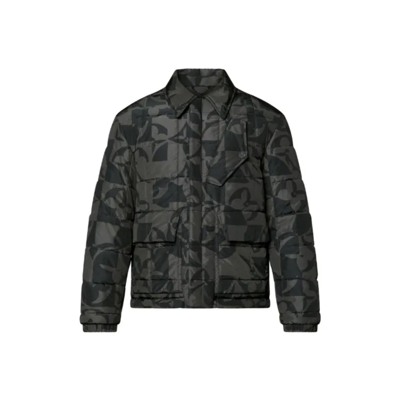 LOUIS VUITTON SS22 Jackets Coats Men's Coal Gray-0