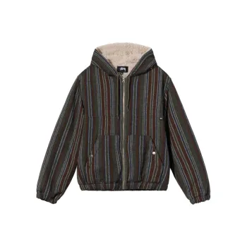 Stussy Wool Stripe Work Jacket