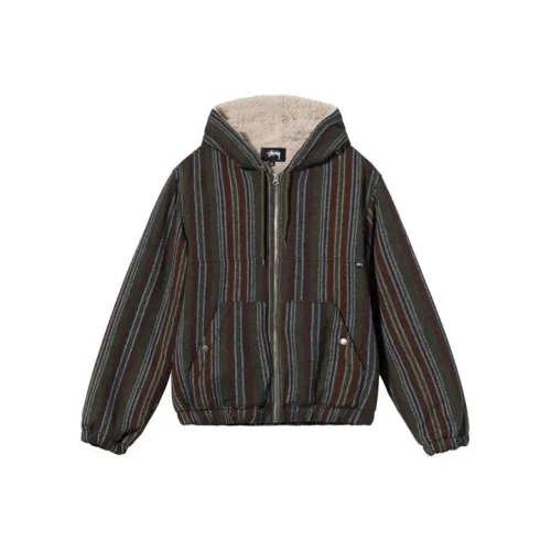 Stussy Wool Stripe Work Jacket