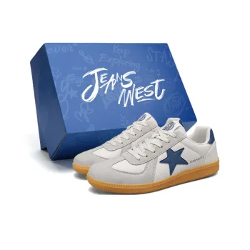 JEANSWEST Stars Light Dot Slip Resistant Low Top Skateboard Shoes Unisex