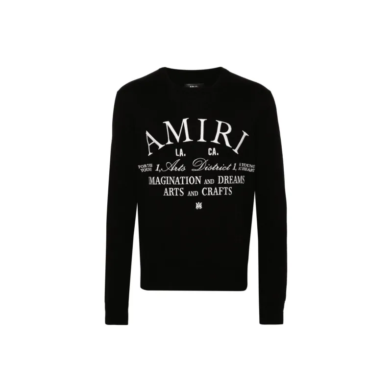 AMIRI Arts District Cotton Jumper-0