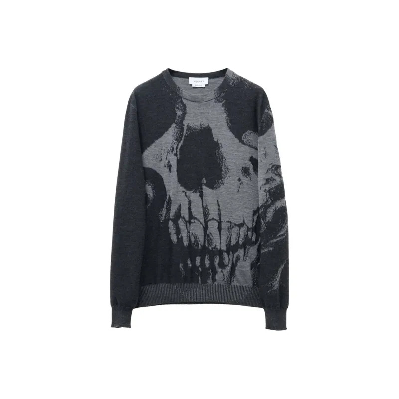 Alexander McQueen Skull Crewneck Jumper-0