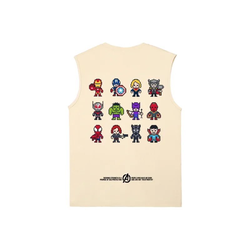MARVEL Tank Tops Unisex-7