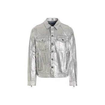 BALMAIN Jackets Men Silver