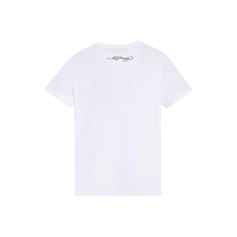 Ed Hardy SS24 T Shirt Men's White-1