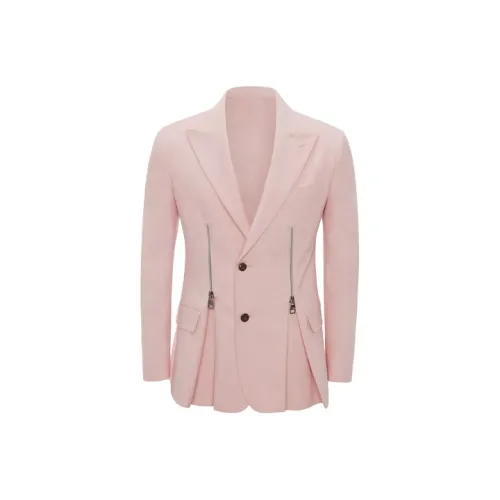 Alexander McQueen Jackets Men Pink