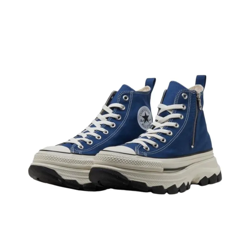 Converse All Star Trekwave Anti Slip Wear Resistant High Top Canvas Shoes Unisex Marine Blue-2