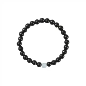 Ancient Jewelry Obsidian Jade Bracelets Unisex
