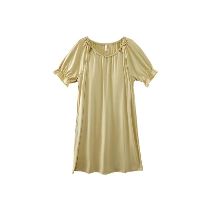 FENTENGCARE Nightgown Women's Gold-0