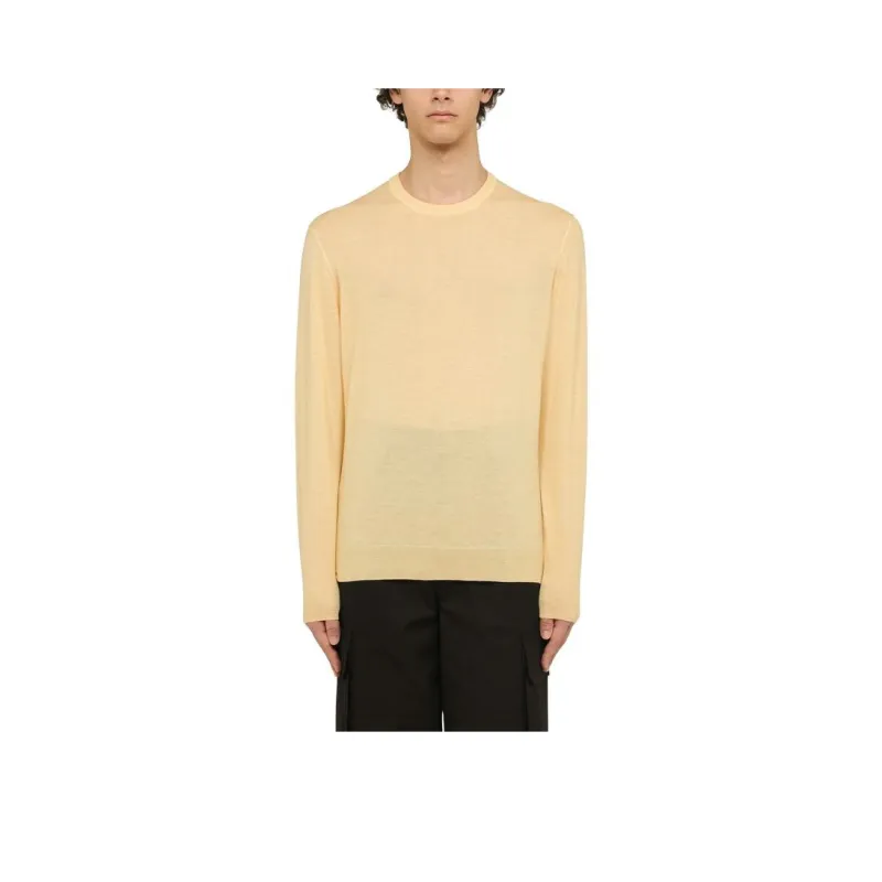 Drumohr Sweater Men's Light Yellow-0