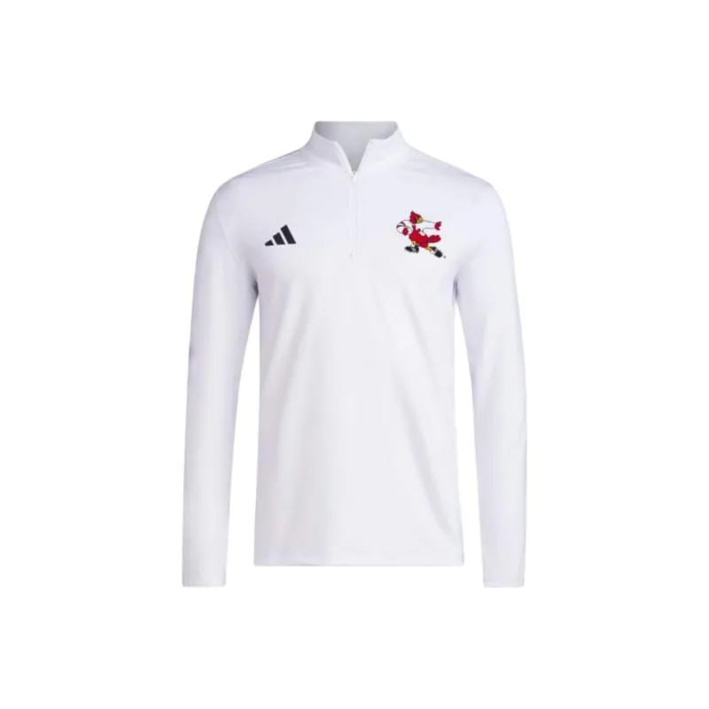 Adidas Free Shipping With AdiClub Louisville Cardinals Player Travel Jacket-0