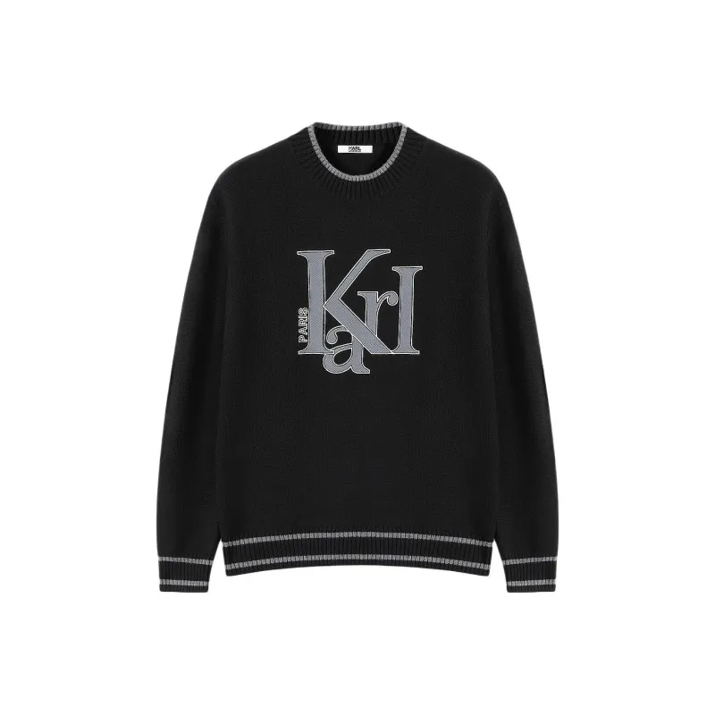 KARL LAGERFELD FW24 Sweater Men's Black-0