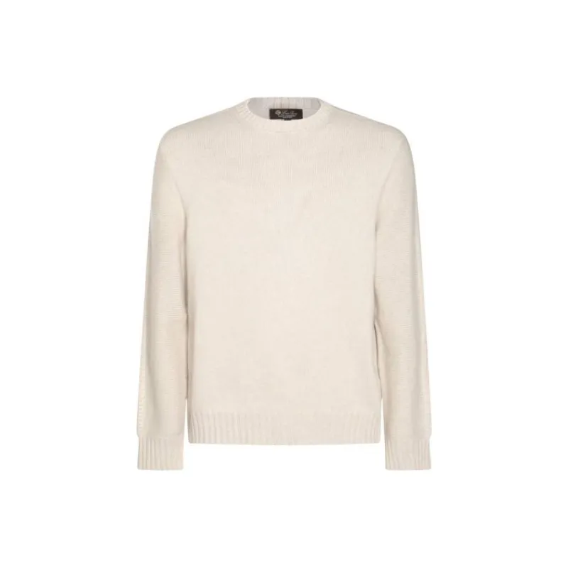 Loro Piana Long Sleeved Crewneck Knitted Jumper-0