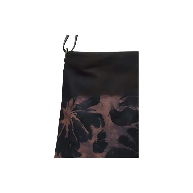 DRIES VAN NOTEN Fabric Shoulder Bag Women's Rusty Red-3